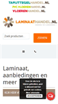 Mobile Screenshot of laminaathandel.nl